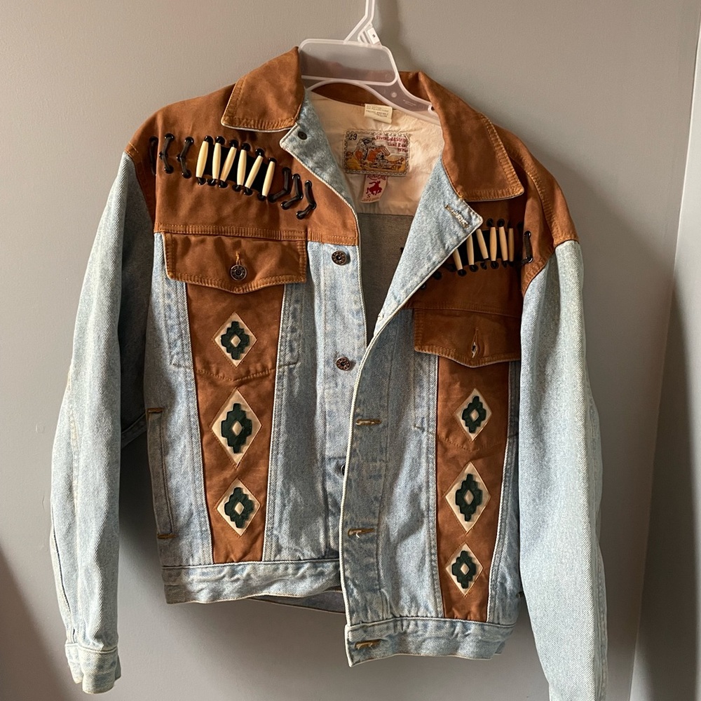 River Gold vintage denim jacket